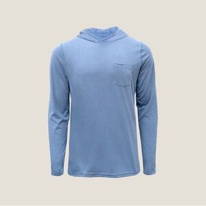 Poncho Performance Hoodie, sky blue, Men’s XL